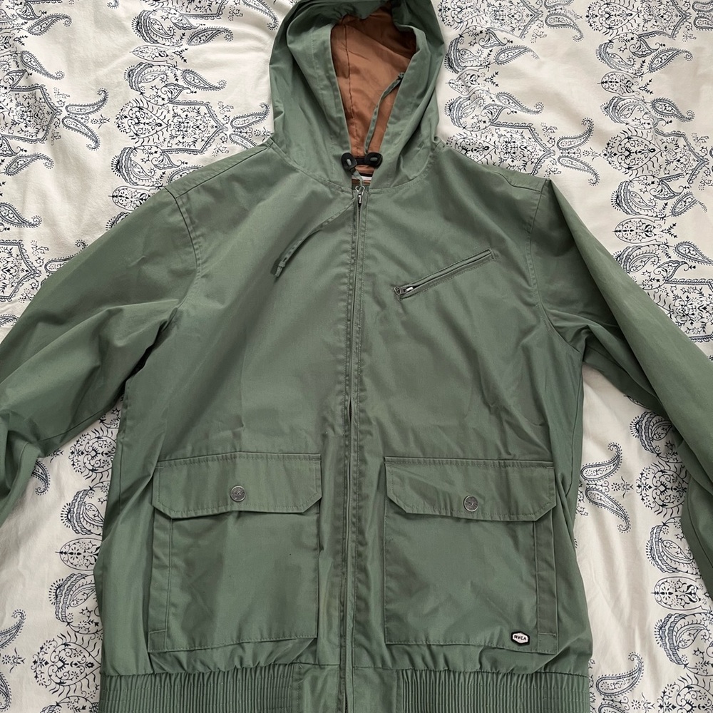 RVCA green light jacket